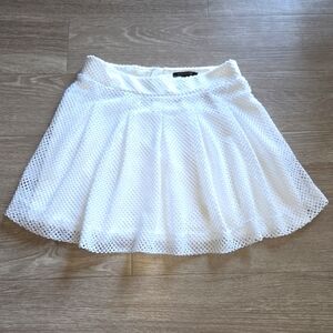 Banana Republic Pleated Mesh Mini Skirt